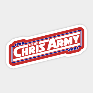 Chris Army #3 Sticker